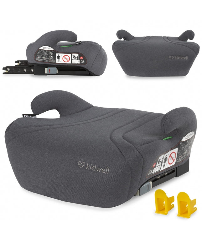 Inaltator auto cu Isofix 125-150 cm Kidwell Bono - Gray