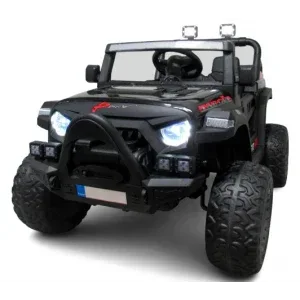 Masinuta electrica cu telecomanda Auto X16, 110x70x68 cm, varsta 1-5 ani, roti EVA, scaun din piele ECO, putere 90W, R-Sport - Negru - Bebeboo - Totul pentru copii. Jucării, Hăinuțe, Perne, Mobilier, Textile