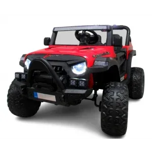 Masinuta electrica cu telecomanda Auto X16, 110x70x68 cm, varsta 1-5 ani, roti EVA, scaun din piele ECO, putere 90W, R-Sport - Rosu - Bebeboo - Totul pentru copii. Jucării, Hăinuțe, Perne, Mobilier, Textile