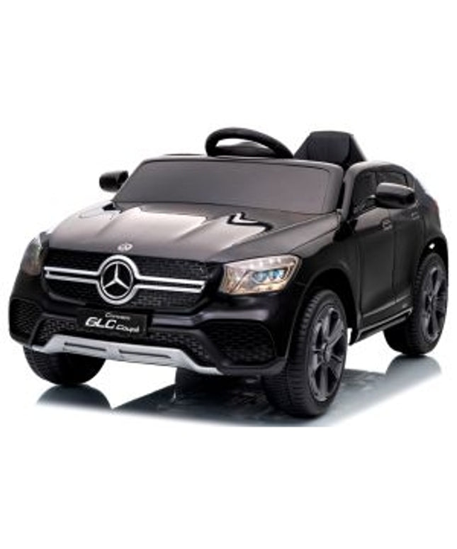 Masinuta electrica cu telecomanda 4 x 4, roti EVA, Mercedes AMG GLC COUPE, varsta 1-4.5 ani, 105x67x46 cm, putere 180W - Negru