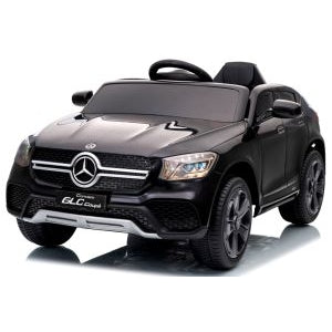 Masinuta electrica cu telecomanda 4 x 4, roti EVA, Mercedes AMG GLC COUPE, varsta 1-4.5 ani, 105x67x46 cm, putere 180W - Negru