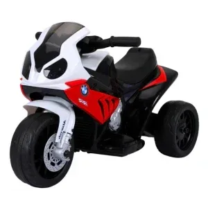 Motocicleta electrica pentru copii BMW S1000RR, 69x44x36.5 cm, varsta 1.5-4 ani, roti si scaun din plastic, putere 25W - Rosu - Bebeboo - Totul pentru copii. Jucării, Hăinuțe, Perne, Mobilier, Textile