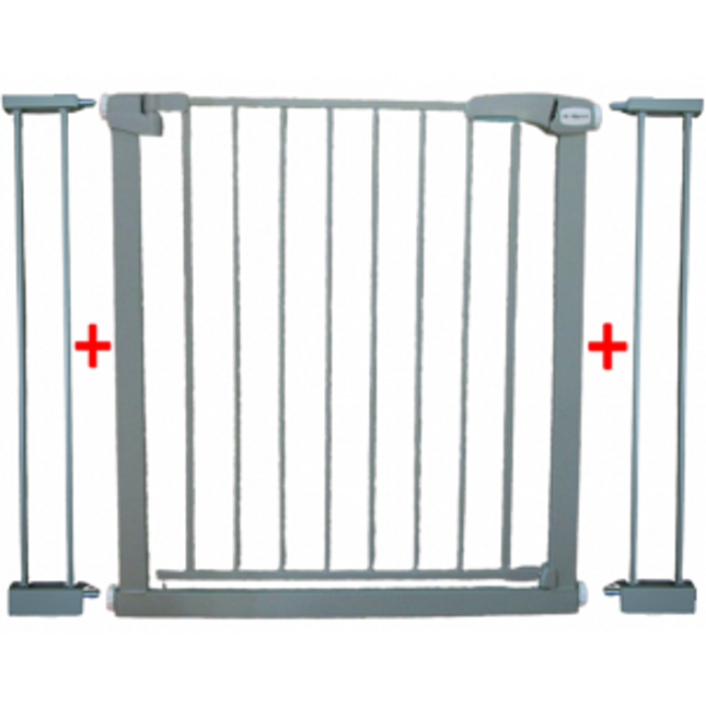 Poarta de siguranta din metal 79-105 cm R-Sport S2 - Gri