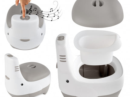 Olita pentru copii cu sunete si insertie detasabila Kidwell FINO - Gray
