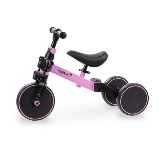 Tricicleta cu pedale 3 in 1 Kidwell Pico Pink Rose - Bebeboo - Totul pentru copii. Jucării, Hăinuțe, Perne, Mobilier, Textile