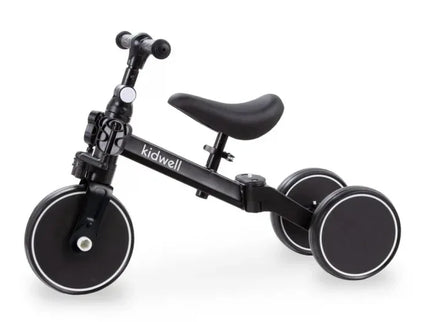 Tricicleta cu pedale 3 in 1 Kidwell Pico Total Black - Bebeboo - Totul pentru copii. Jucării, Hăinuțe, Perne, Mobilier, Textile