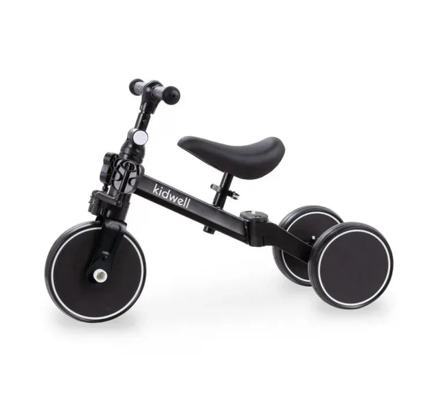 Tricicleta cu pedale 3 in 1 Kidwell Pico Total Black - Bebeboo - Totul pentru copii. Jucării, Hăinuțe, Perne, Mobilier, Textile