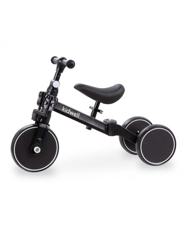 Tricicleta cu pedale 3 in 1 Kidwell Pico Total Black