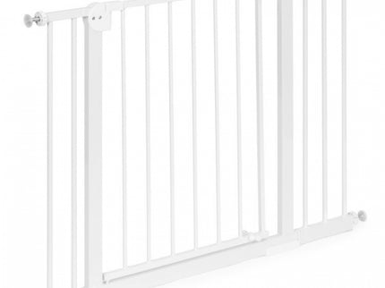 Poarta de siguranta 74-105 cm Ecotoys SG-012-W - Alb
