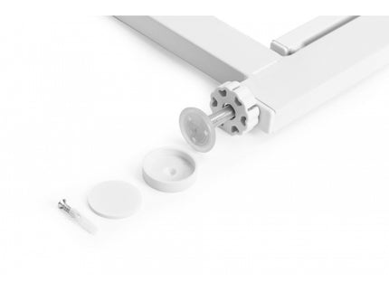 Poarta de siguranta 74-105 cm Ecotoys SG-012-W - Alb