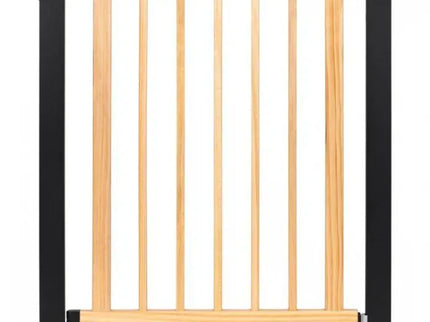 Poarta de siguranta 74-80 cm Ecotoys SF-011A-BC - Lemn Metal - Bebeboo - Totul pentru copii. Jucării, Hăinuțe, Perne, Mobilier, Textile