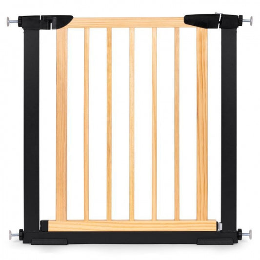 Poarta de siguranta 74-80 cm Ecotoys SF-011A-BC - Lemn Metal