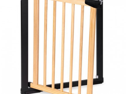 Poarta de siguranta 74-80 cm Ecotoys SF-011A-BC - Lemn Metal