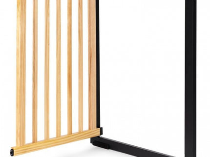 Poarta de siguranta 74-80 cm Ecotoys SF-011A-BC - Lemn Metal
