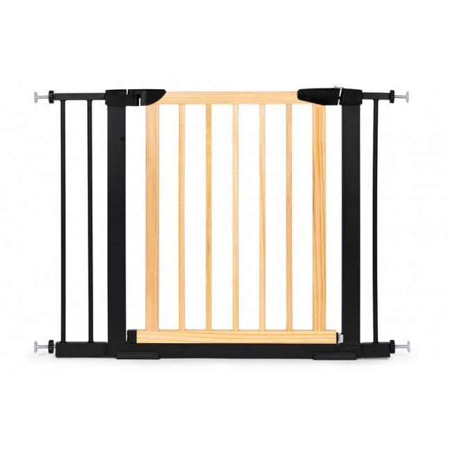 Poarta de siguranta 74-100 cm Ecotoys SF-011-BC - Lemn Metal