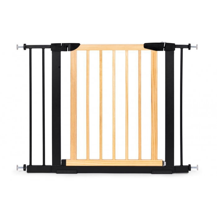 Poarta de siguranta 74-100 cm Ecotoys SF-011-BC - Lemn Metal