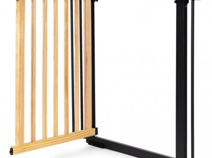Poarta de siguranta 74-100 cm Ecotoys SF-011-BC - Lemn Metal