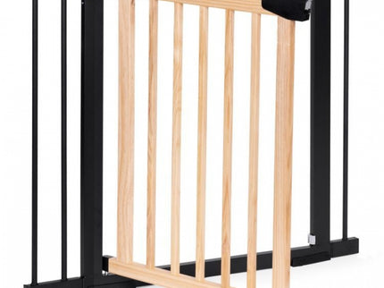 Poarta de siguranta 74-100 cm Ecotoys SF-011-BC - Lemn Metal