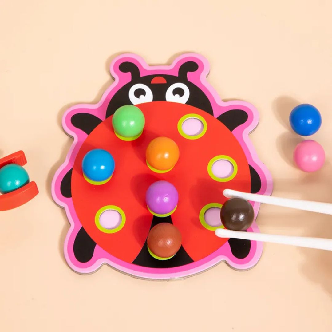 Joc Educativ de Clasificare a Culorilor și Motricitate – Gărgărița, 3 ani+