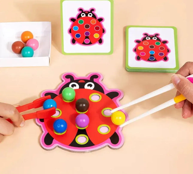 Joc Educativ de Clasificare a Culorilor și Motricitate – Gărgărița, 3 ani+ - Bebeboo - Totul pentru copii. Jucării, Hăinuțe, Perne, Mobilier, Textile