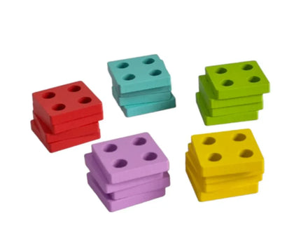 Joc de logică „Logic Square” cu forme geometrice - Bebeboo - Totul pentru copii. Jucării, Hăinuțe, Perne, Mobilier, Textile