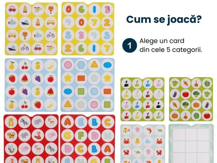 Jocul magic al memoriei, 3 ani+ - Bebeboo - Totul pentru copii. Jucării, Hăinuțe, Perne, Mobilier, Textile
