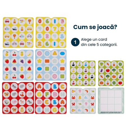 Jocul magic al memoriei, 3 ani+