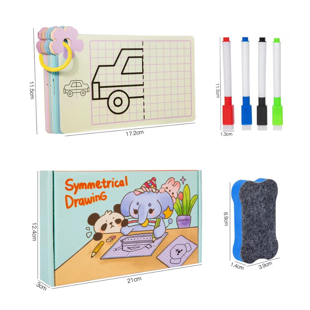 Desenează simetric, joc educativ