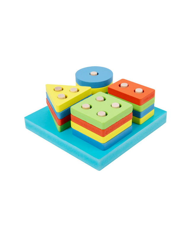 Joc de învățare forme și culori – Sortator Pătrat