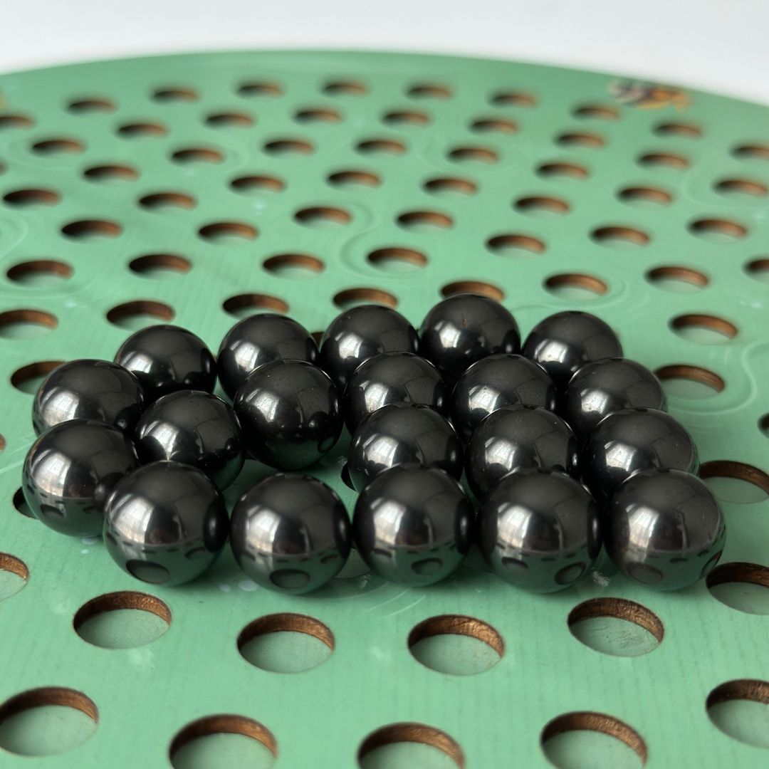 Joc de șah magnetic – tablă circulară cu 20 de bile