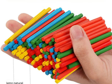 Joc matematic cu bețișoare, 3 ani+ - Bebeboo - Totul pentru copii. Jucării, Hăinuțe, Perne, Mobilier, Textile
