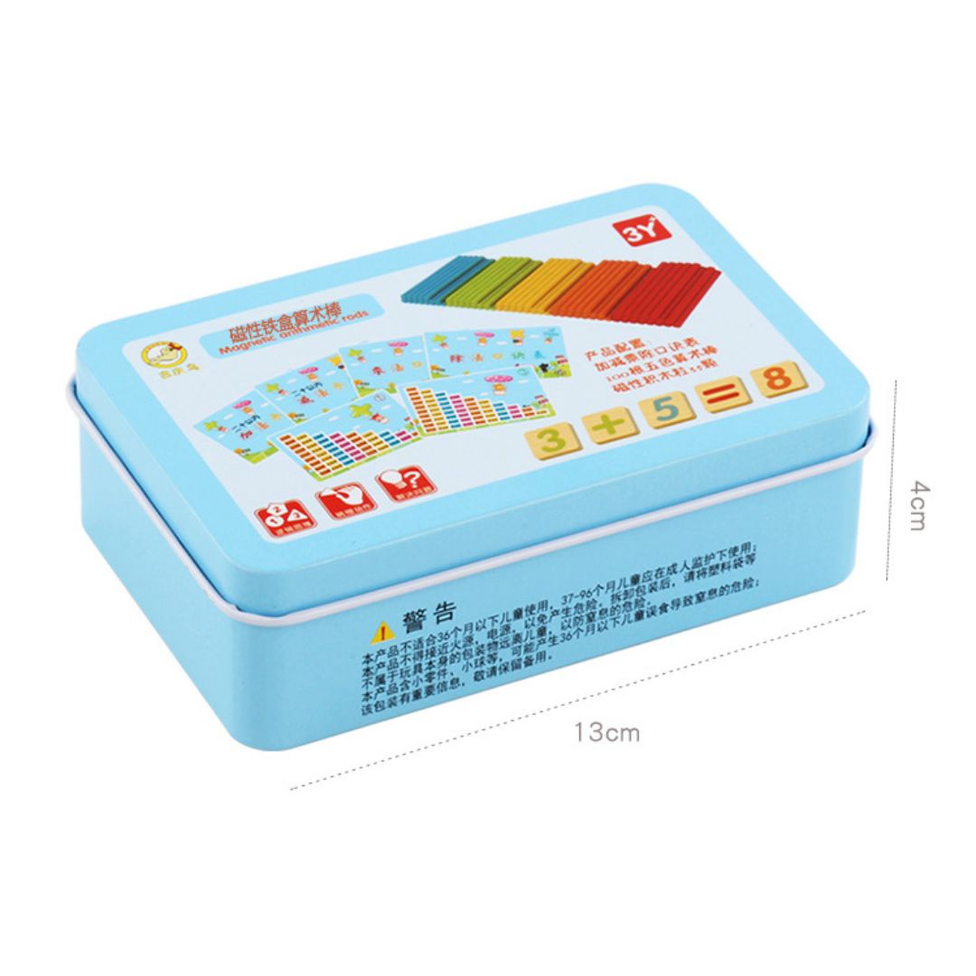 Joc matematic cu bețișoare, 3 ani+