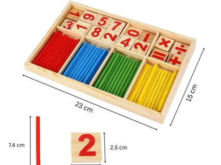 Joc matematic: Numărăm și Calculăm, 4 ani+ - Bebeboo - Totul pentru copii. Jucării, Hăinuțe, Perne, Mobilier, Textile