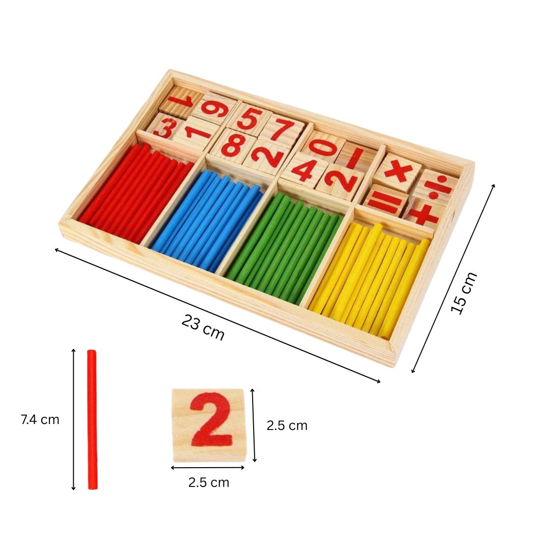 Joc matematic: Numărăm și Calculăm, 4 ani+