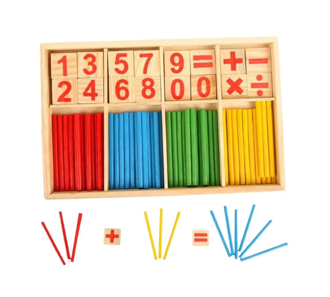 Joc matematic: Numărăm și Calculăm, 4 ani+ - Bebeboo - Totul pentru copii. Jucării, Hăinuțe, Perne, Mobilier, Textile