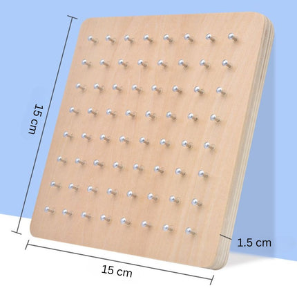 Joc Montessori cu Elastice și Carduri