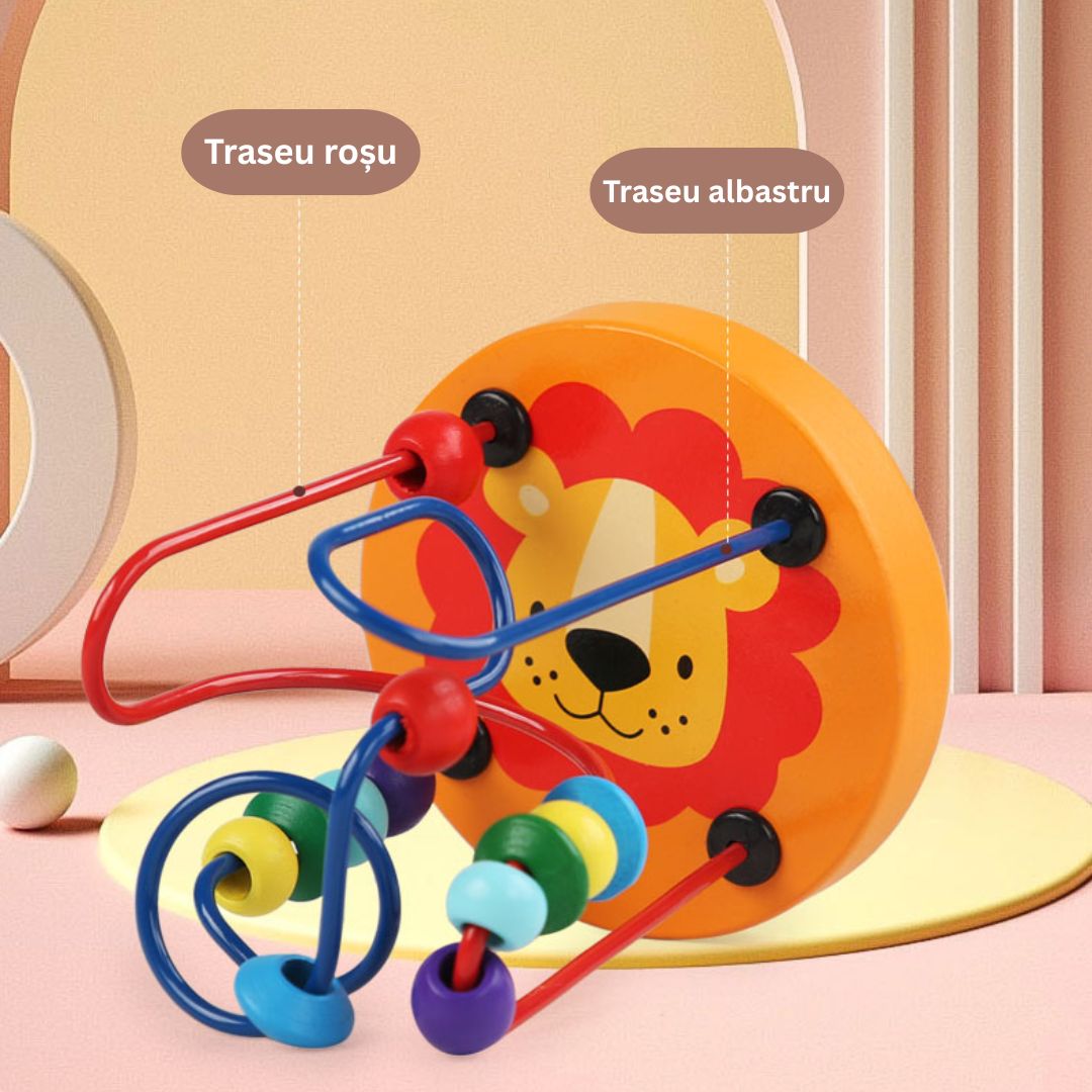 Joc de motricitate cu bile pentru bebeluși