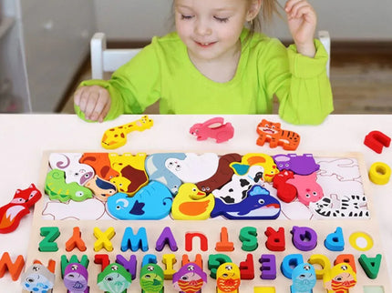 Joc multifuncțional din lemn 4 în 1 - Bebeboo - Totul pentru copii. Jucării, Hăinuțe, Perne, Mobilier, Textile