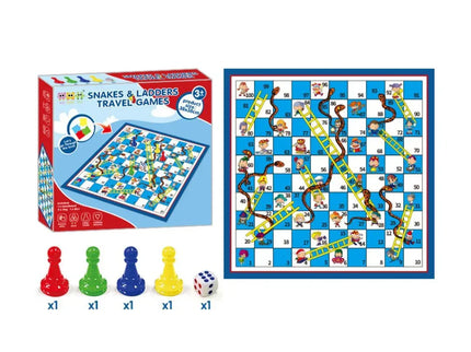 Joc de societate Șerpi și Scări - Bebeboo - Totul pentru copii. Jucării, Hăinuțe, Perne, Mobilier, Textile