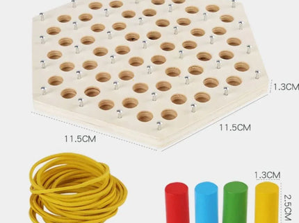 Tabla Triunghiurilor, joc de strategie - Bebeboo - Totul pentru copii. Jucării, Hăinuțe, Perne, Mobilier, Textile