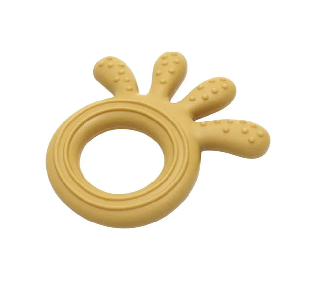 Jucărie Gingivală Silicon – Caracatiță Galbenă, 0 luni+ - Bebeboo - Totul pentru copii. Jucării, Hăinuțe, Perne, Mobilier, Textile