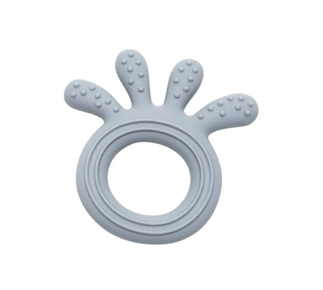 Jucărie Gingivală Silicon – Caracatiță Gri, 0 luni+ - Bebeboo - Totul pentru copii. Jucării, Hăinuțe, Perne, Mobilier, Textile