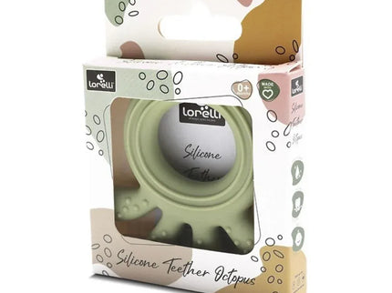 Jucărie Gingivală Silicon – Caracatiță Verde, 0 luni+ - Bebeboo - Totul pentru copii. Jucării, Hăinuțe, Perne, Mobilier, Textile