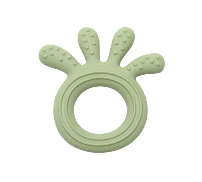 Jucărie Gingivală Silicon – Caracatiță Verde, 0 luni+ - Bebeboo - Totul pentru copii. Jucării, Hăinuțe, Perne, Mobilier, Textile