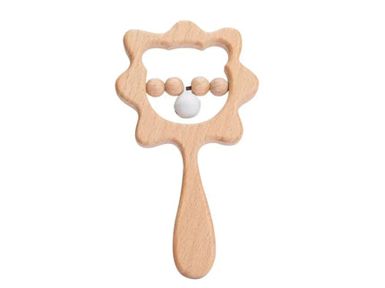 Jucărie de dentiție din lemn, 3 luni+ - Bebeboo - Totul pentru copii. Jucării, Hăinuțe, Perne, Mobilier, Textile