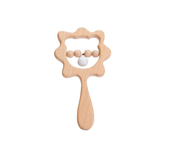Jucărie de dentiție din lemn, 3 luni+ - Bebeboo - Totul pentru copii. Jucării, Hăinuțe, Perne, Mobilier, Textile