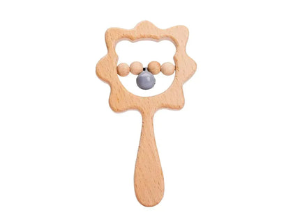 Jucărie de dentiție din lemn, 3 luni+ - Bebeboo - Totul pentru copii. Jucării, Hăinuțe, Perne, Mobilier, Textile