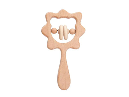 Jucărie de dentiție din lemn, 3 luni+ - Bebeboo - Totul pentru copii. Jucării, Hăinuțe, Perne, Mobilier, Textile