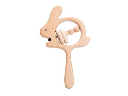 Jucărie de dentiție din lemn, 3 luni+ - Bebeboo - Totul pentru copii. Jucării, Hăinuțe, Perne, Mobilier, Textile