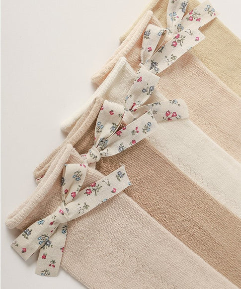 Sosete lungi pentru fetite, Maria - Sand, bumbac + lycra